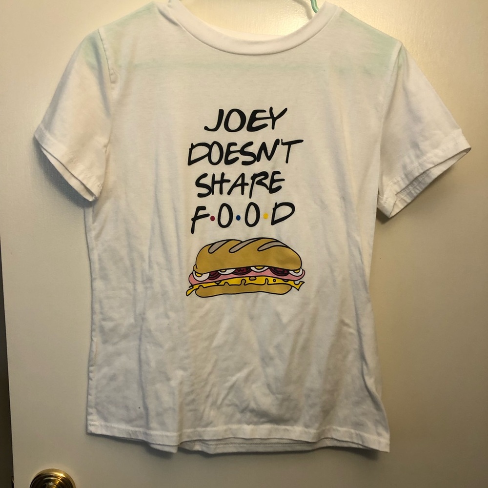 White graphic t-shirt